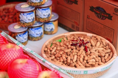 遼寧大連市普蘭店區(qū)舉辦特色農(nóng)產(chǎn)品展銷會(huì)